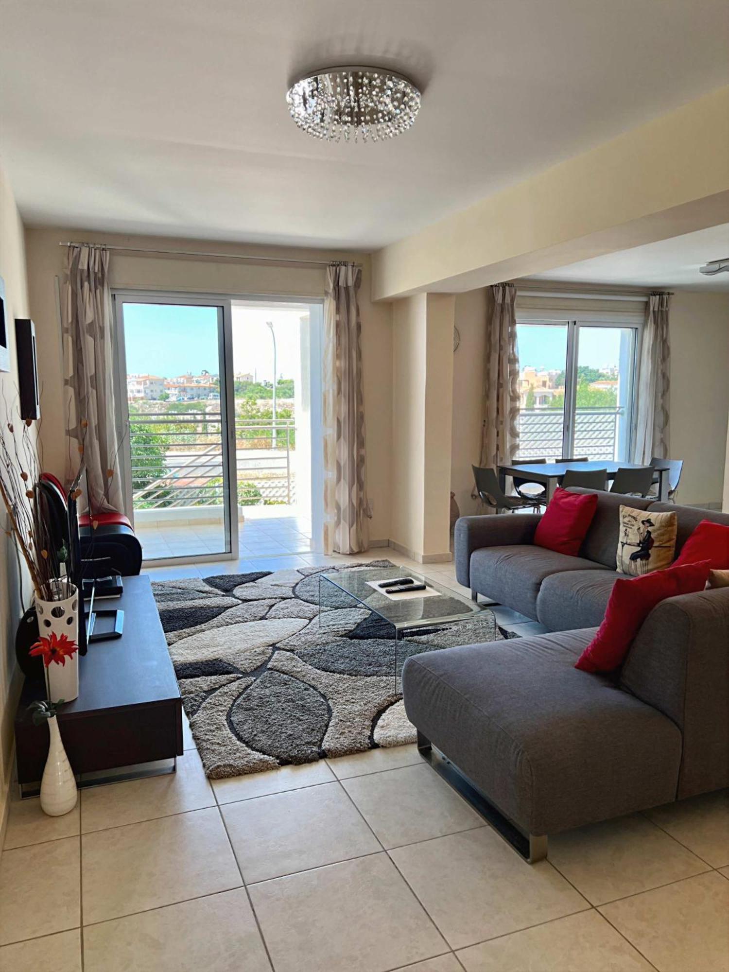 Klorakas Spacious Sea View Apartment מראה חיצוני תמונה